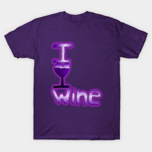 I Love Wine T-Shirt